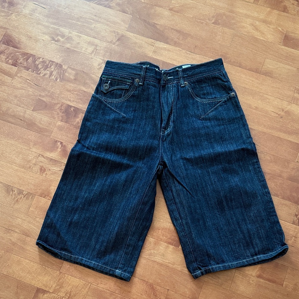 Marc Ecko Men's Dark Indigo Jean Shorts